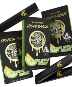 Green Apple Runtz Sativa Vape Cartridge | Muha carts Store