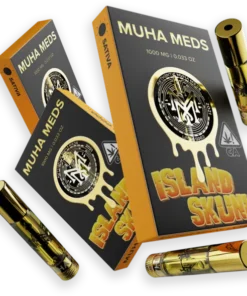 Island Skunk Sativa Vape Cartridge | Muha carts Store
