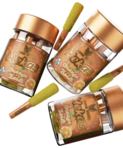 Orange Burst Hybrid Vape Cartridge | Muha carts Store