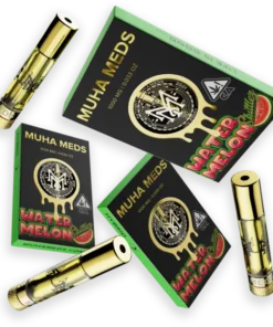 Indulge in the sweet, fruity flavors of Watermelon Skittlez Sativa with our premium vape cartridge. Experience an energizing high and refreshing vibes. Shop now at Muhacarts Store!